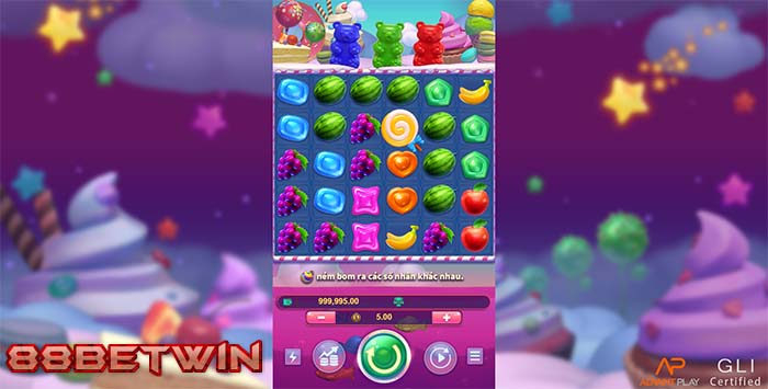 Cách kết hợp biểu tượng của Candy Rush Cách kết hợp biểu tượng của Candy Rush