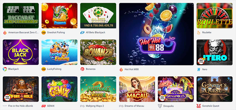 Hướng dẫn đăng ký tài khoản chơi Slots game tại M88