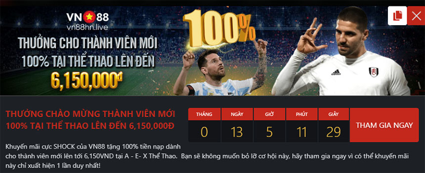 chương trình khuyến mãi Vn88 chương trình khuyến mãi Vn88