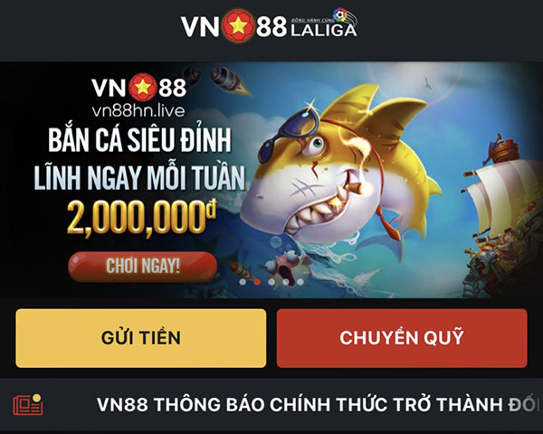 nạp tiền VN88 nạp tiền VN88