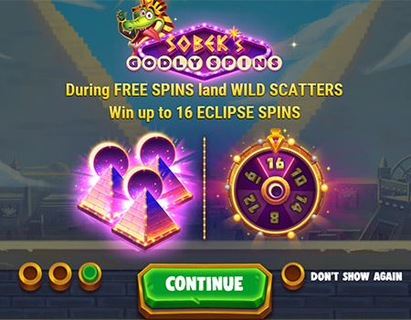 Sobek’s Godly Spins – Cùng khám phá Thế giới Ai Cập cổ đại